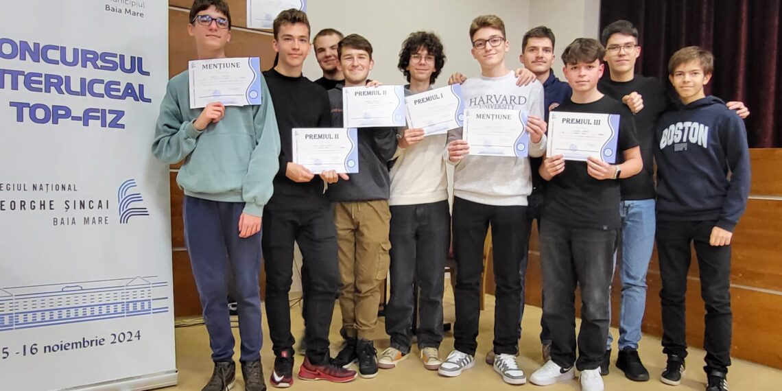 Gojdistii din Centrul de Excelenta, palmares de excepție la concursul de fizica unde s-au întrecut elevii de top din 6 județe