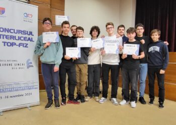 Gojdistii din Centrul de Excelenta, palmares de excepție la concursul de fizica unde s-au întrecut elevii de top din 6 județe