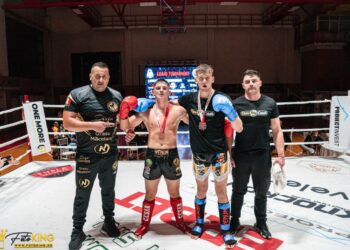 Sportivii BEST FIGHTER CLUB ORADEA, rezultate foarte bune la Grand Tournament 6 Satu Mare. Darius Barela a învins în lupta serii
