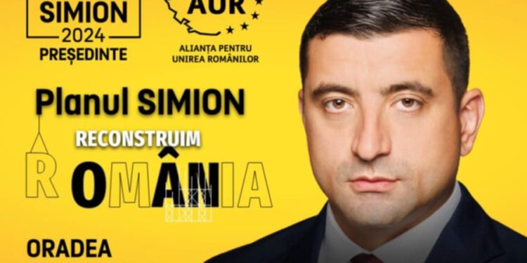 George Simion vine duminica la Oradea