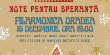 Studenții orădeni aduc tuturor magia sărbătorilor într-un spectacol de colinde