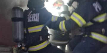 Un bărbat de 70 de ani din Lunca, mort în aceasta dimineață, în casa, în flăcări