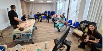 Curs de Advanced Life Suport, organizat de Facultatea de Medicină  Oradea în colaborare cu Consiliul European de Resuscitare