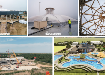 Care e stadiul lucrărilor la Aguaparkul de 98 milioane de lei de la Salonta .Se va întinde pe 2,8 ha, va avea o suprafață desfășurată de peste 10.000 mp