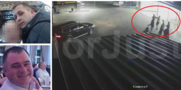 Daune morale minore în scandalul surprins de camerele de luat vederi dintr-o benzinărie din Beius în care a fost implicat și un polițist iar un tânăr era sa-si piardă viață