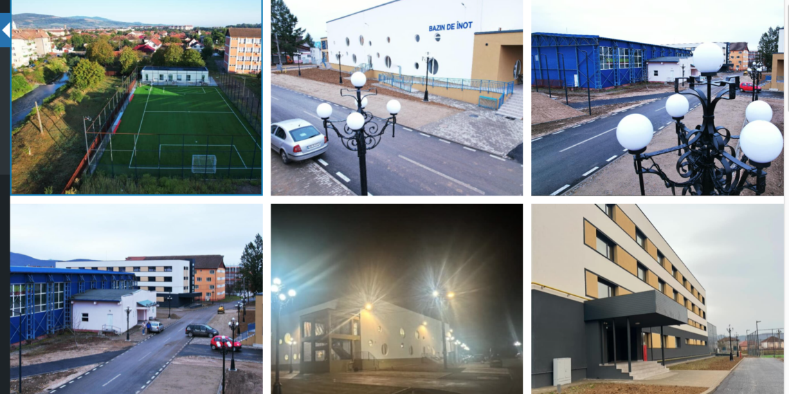 Investiție cu cap. Complexul cu hub educațional, bază sportivă, bazin didactic de înot, teren de beach-volley și o secție de balneologie și recuperare medicală, construit la Stei, aproape gata