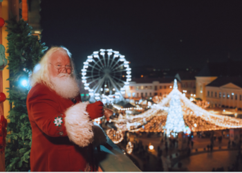 Moș Crăciun vine luni, 23 decembrie, în Târgul de Crăciun Oradea