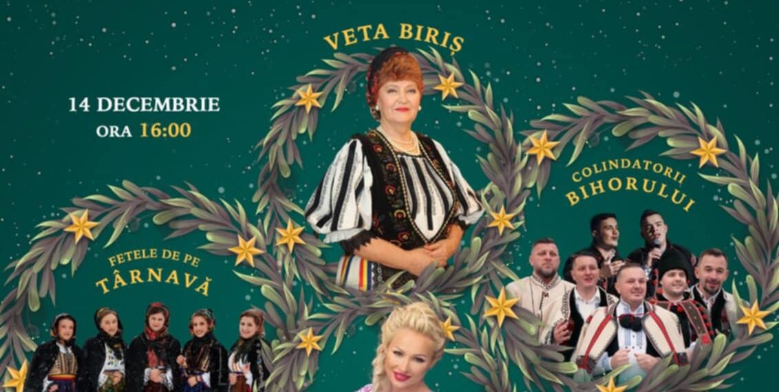 Iata vin colindătorii, concert de colinde la Parohia Greco-Catolică din Haieu-Băile 1Mai. Veta Biris, cap de afiș