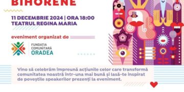 Cine sunt nominalizații la Gala Comunității Bihorene 2024