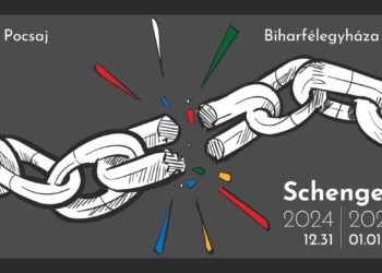 Rup lanțurile. Intrarea în Schengen, sărbătorită de UDMR Bihor,  la granița dintre Roșiori și Pocsaj, cu focuri de artificii. „Putem merge în Ungaria ca la Cluj, Satu-Mare, Arad. Incredibil!”