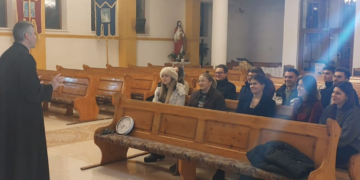 Ce au discutat studenții la întâlnirea de la Parohia Greco-Catolică Beiuș