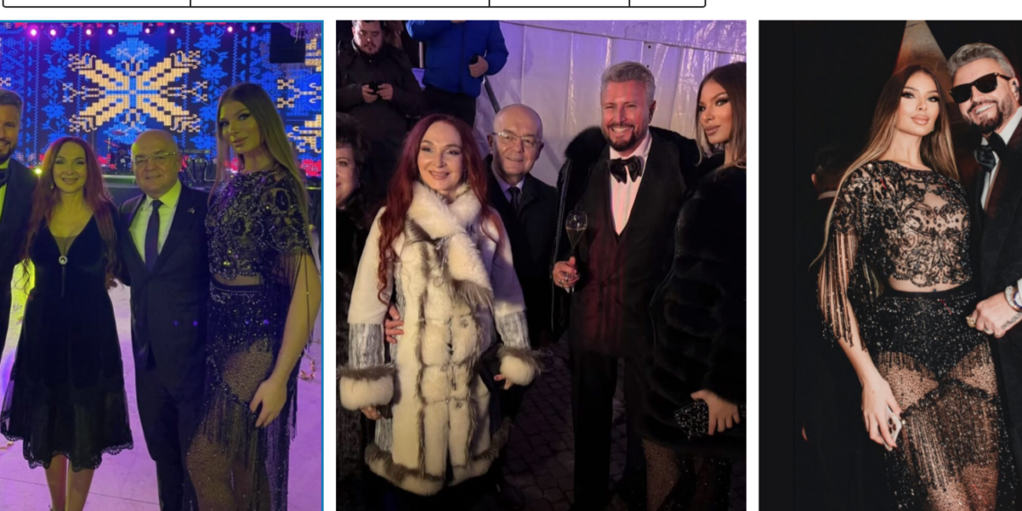 Orădeanca Nicolle Fota, Revelion cu Cătălin Botezatu, familia Boc și oameni de afaceri din Dubai, Paris și Mykonos