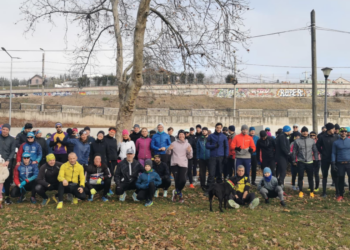 István Szokolszky, „liderul care schimba lumea”, schimba mentalități. din prima zi a lui 2025 la alergat alături de sportivii de la Xterra Bihor