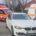 Accident pe str. Muntele Găina din Oradea. Multe forte de intervenție la fata locului