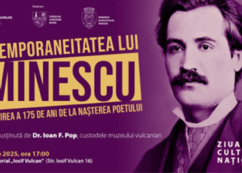 „Contemporaneitatea lui Eminescu” , conferință care pastreaza vie dimensiunea provocatoare a operei lui