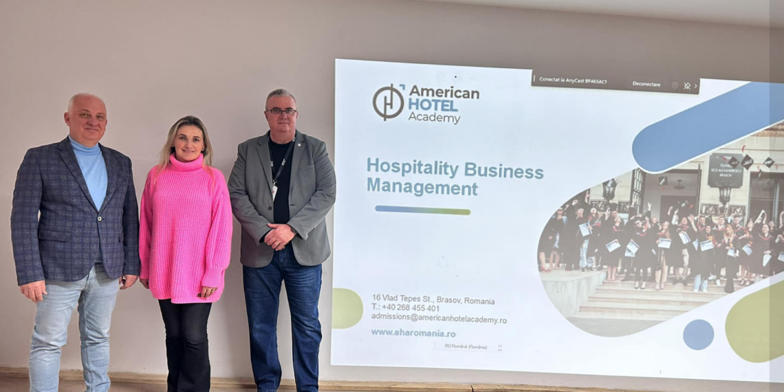 Elevii unei liceu din Marghita au aflat cum pot ajunge angajați în Dubai. Studii în România, diploma în Marea Britanic, stagiu în USA