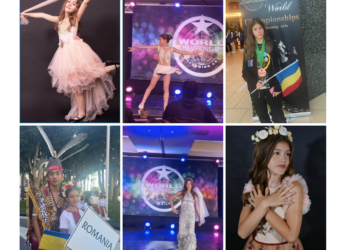 Alexandra Berindei, orădeanca de 13 ani, model printre nori, în orașul luxului. În fashion show-uri pe Private Luxury Yacht