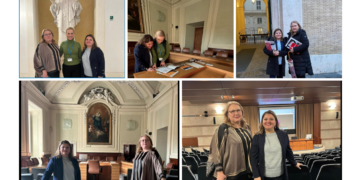 O profa de la Drept si una de la Jurnalism, din Oradea, primii oaspeți romani la o universitate din Vatican, în stagiu de cercetare