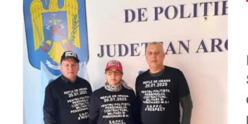 Protest extrem în poliție. Colonelul care a intrat în greva foamei