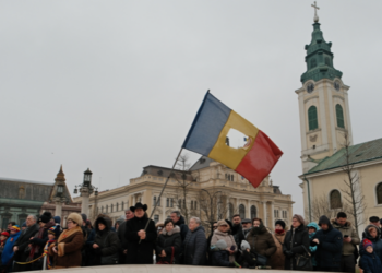 Ceremonii militare impresionante la Oradea de Ziua Unirii Principatelor Române