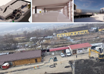 Au început lucrările. Cum va arata noua piața a Stei-ului care se va întinde pe 4000 mp