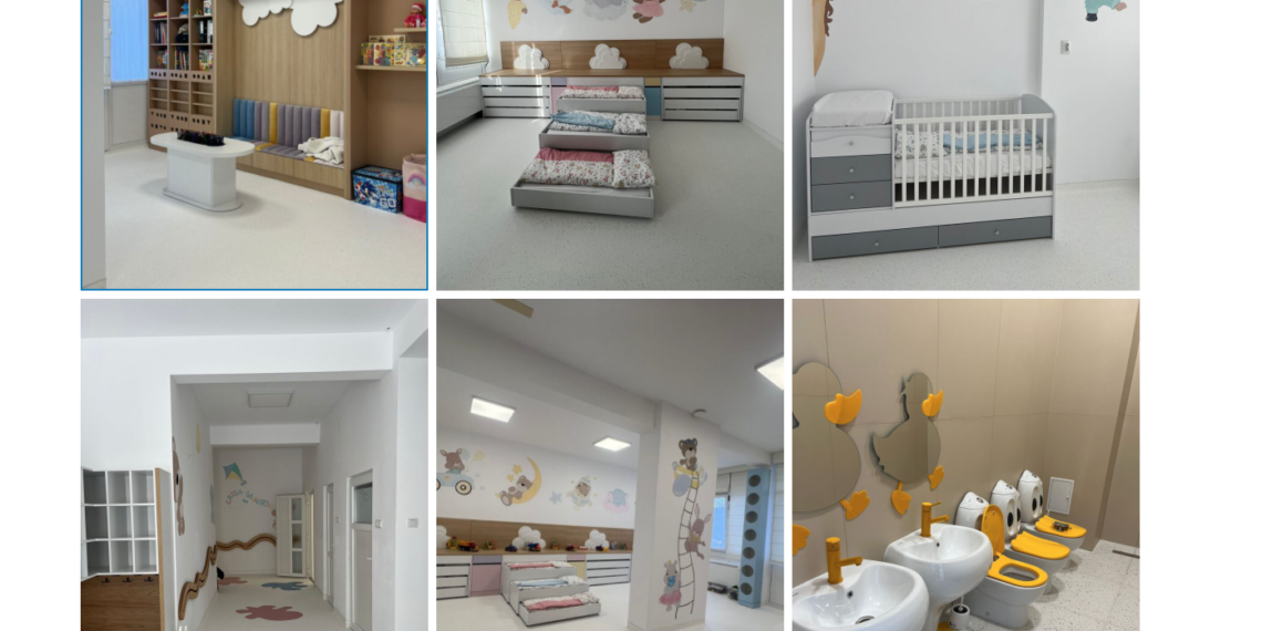 Creșa unde ai vrea să-ți duci copilul funcționează de azi în cea mai bogata comuna din Bihor