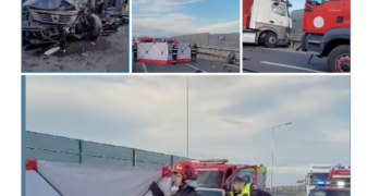 Bărbat mort într-un grav accident între Oradea și Băile Felix
