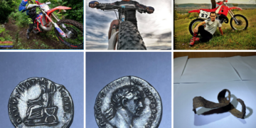 Descoperire rară în pădurea Pestis. Denar din timpul Imperiului Roman, descoperit de trei detectoristi din Alesd