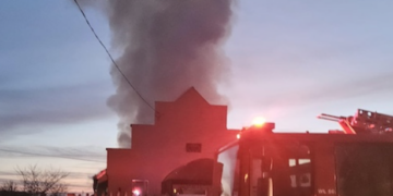 Incendiu violent la biserica penticostala Holod