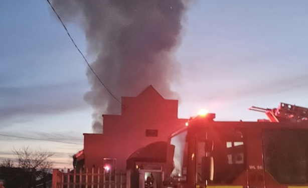 Incendiu violent la biserica penticostala Holod