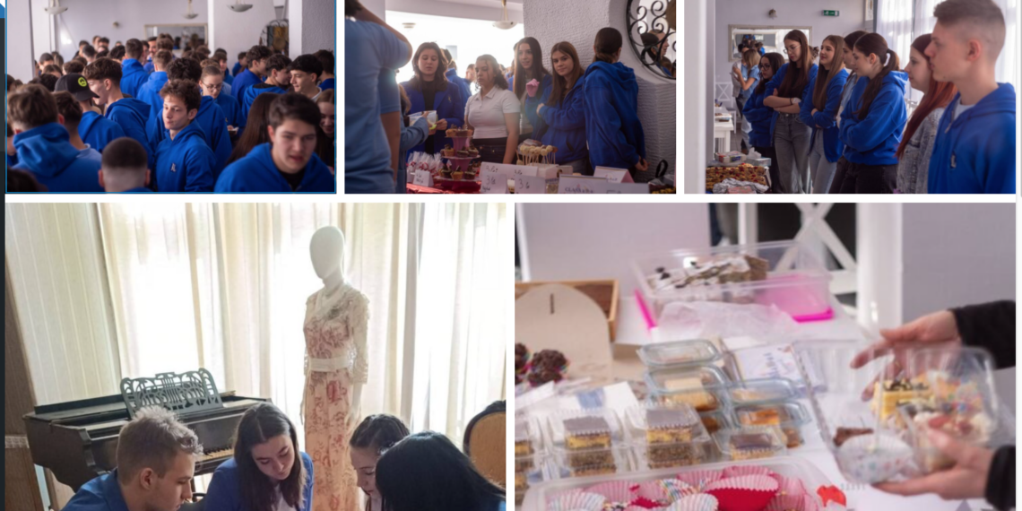 Petrecere inedită la LT Aurel Lazar, la 35 de ani de când a fost fondat. Zeci de sortimente de prăjituri etalate la „Carnavalul prăjiturilor”