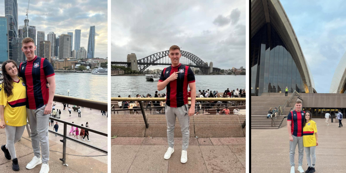 Orădenii Darius și Aneta Mic, stabiliți în Australia, în inima cu FC Bihor