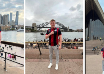 Orădenii Darius și Aneta Mic, stabiliți în Australia, în inima cu FC Bihor