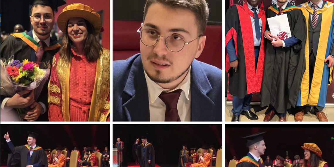 INTERVIU cu Cezar Kovacs, beiuseanul de la Monfort University care a primit o bursă de cercetare de 70.000 de lire sterline ca recunoaștere a rezultatelor lui academice