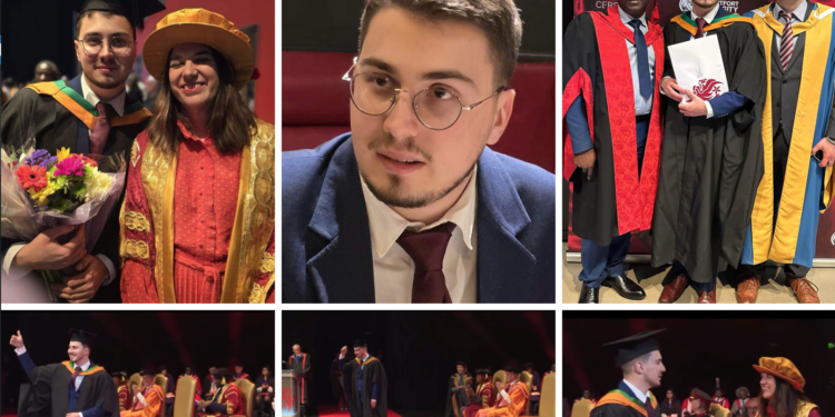 INTERVIU cu Cezar Kovacs, beiuseanul de la Monfort University care a primit o bursă de cercetare de 70.000 de lire sterline ca recunoaștere a rezultatelor lui academice