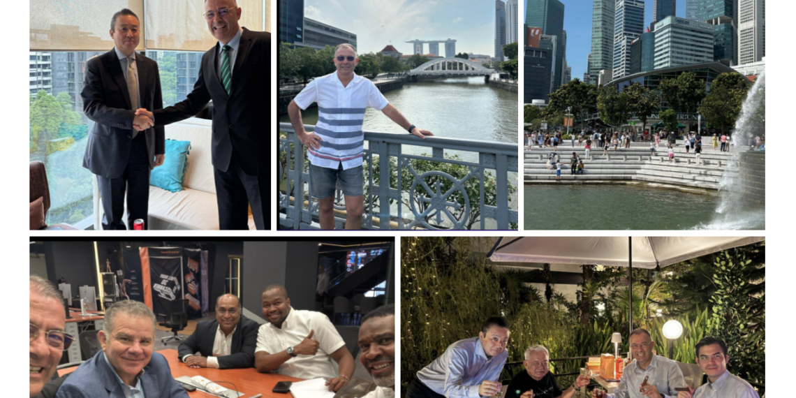 Omul de afaceri Florin Balint, în Singapore, epicentrul inovației AI și XR. Oradeanul a fost și ambasadorul mediului de afaceri în Japonia