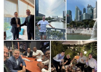 Omul de afaceri Florin Balint, în Singapore, epicentrul inovației AI și XR. Oradeanul a fost și ambasadorul mediului de afaceri în Japonia