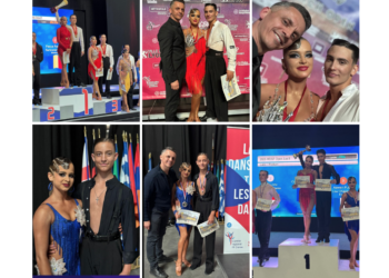 Au dansat cu sufletul. Orădeanul Paul Pescar, pereche cu lituanianca Melani, printre cei mai buni dansatori din Europa