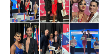 Au dansat cu sufletul. Orădeanul Paul Pescar, pereche cu lituanianca Melani, printre cei mai buni dansatori din Europa