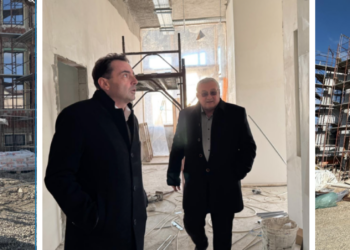 Corpul vechi al spitalului, reabilitat 90%Ambulatoriul din Alesd, funcțional din toamna