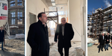 Corpul vechi al spitalului, reabilitat 90%Ambulatoriul din Alesd, funcțional din toamna