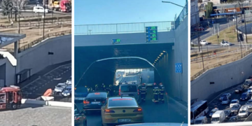 Accident în Centrul Civic, motociclist la spital