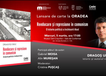 Lansare de carte la Oradea: „Reeducare și represiune în comunism. O istorie politică a închisorii Aiud”