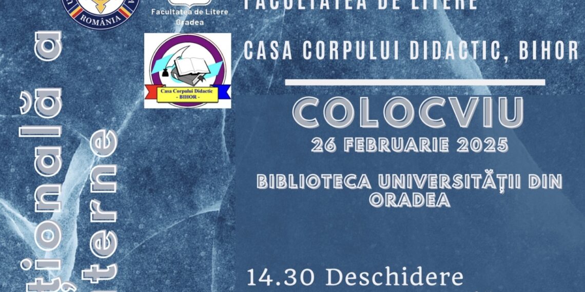 Facultatea de Litere a Universității din Oradea organizează colocviul „Ziua Internațională a Limbii Materne”