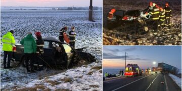 Tragedie. Un medic stomatolog si-a pierdut viata intr-un accident. Coliziune frontala cu un TIR