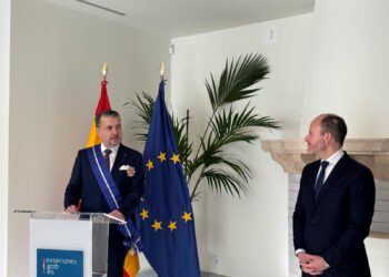 Bihoreanul George Bologan, decorat de Regele Felipe al VI, în cadrul unei recepții