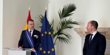Bihoreanul George Bologan, decorat de Regele Felipe al VI, în cadrul unei recepții