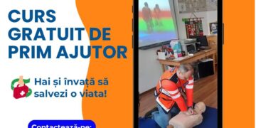 Curs gratuit de prim ajutor organizat de SAJ Bihor: „Învață să salvezi vieți!”