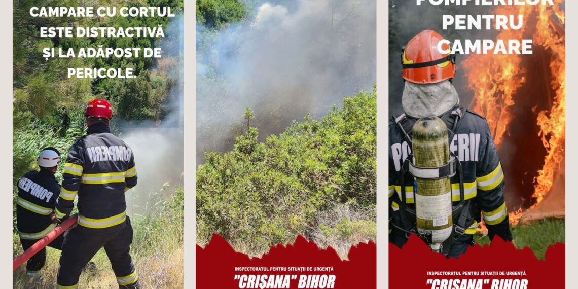 Recomandările pompierilor bihoreni pentru vacanța de 1 Mai în natură – Ce trebuie să știm pentru o escapadă fără incidente