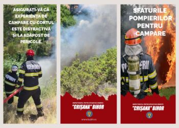 Recomandările pompierilor bihoreni pentru vacanța de 1 Mai în natură – Ce trebuie să știm pentru o escapadă fără incidente